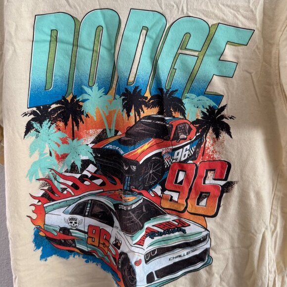Dodge x Reason Limited Edition Racing Graphic Tee Size Medium - Picture 2 of 4
